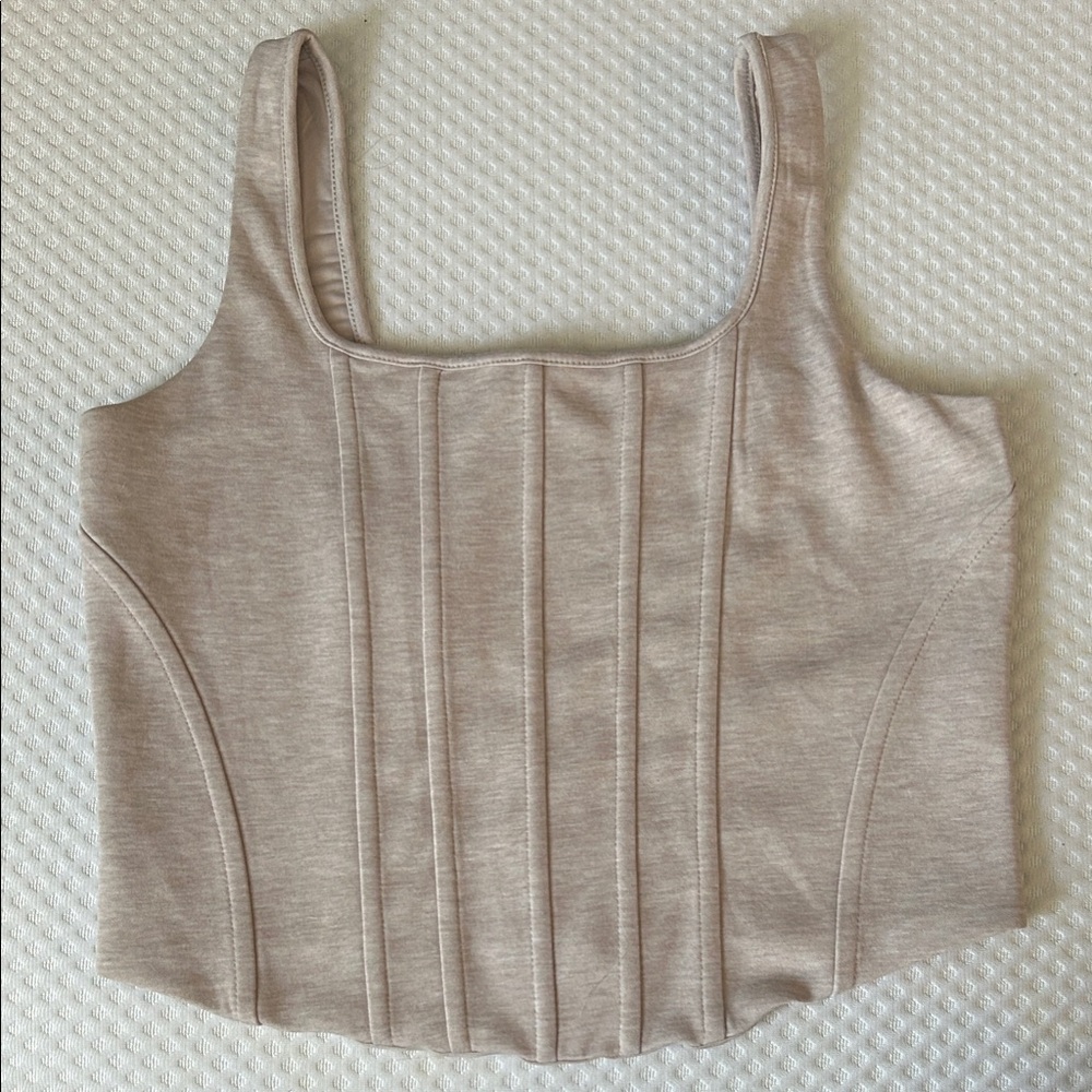 Express Taupe Body Contour Corset Top